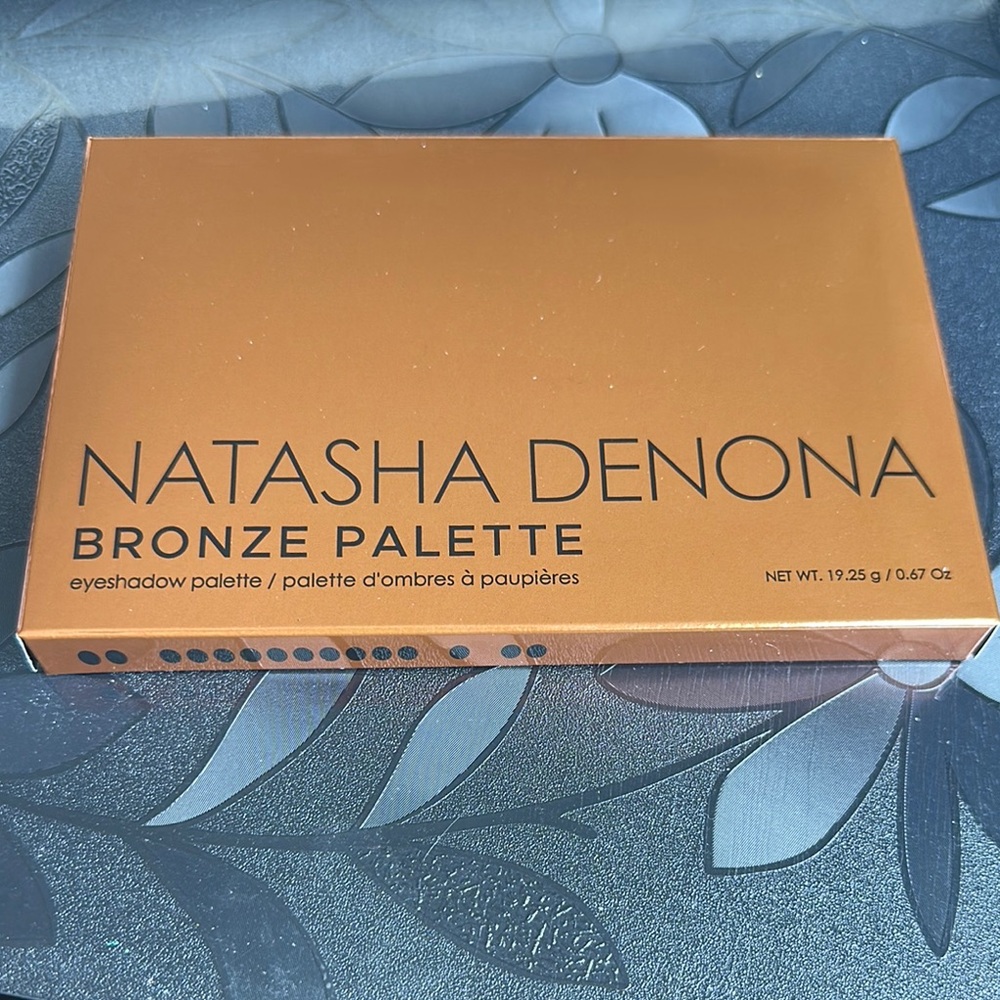 Natasha Denona Bronze Palette with Warm Tones